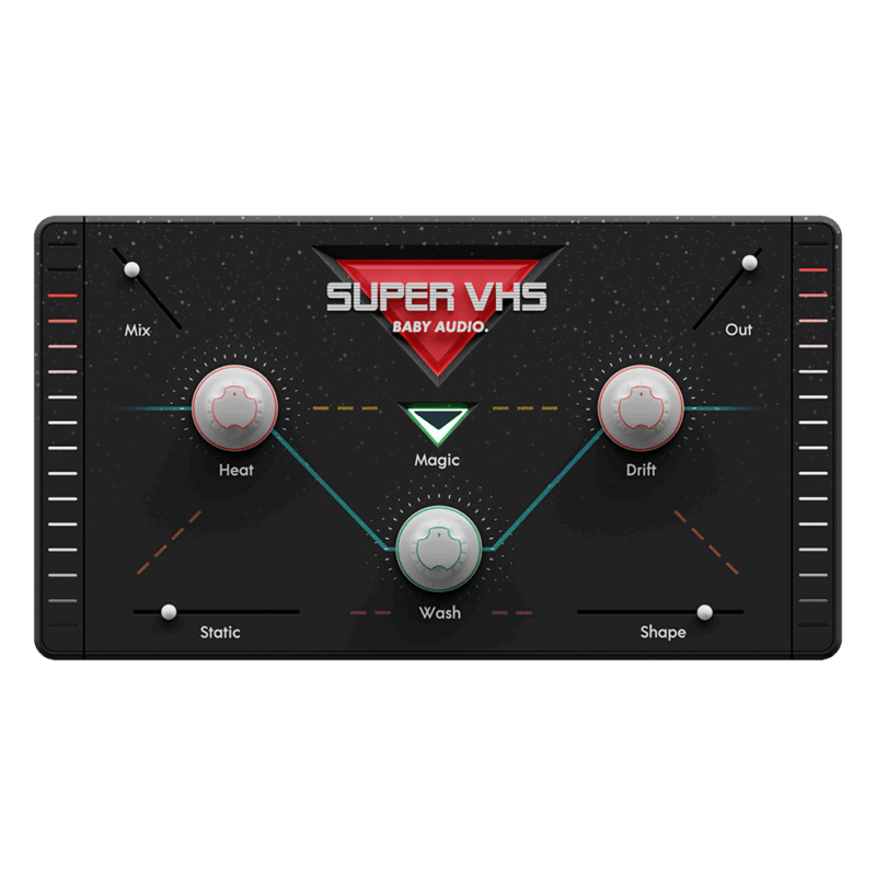 Super VHS - 1980s Retro Color Plugin