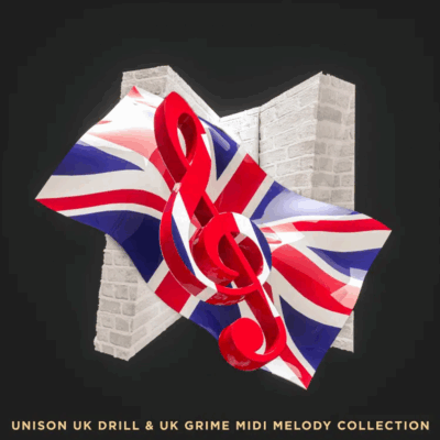 UK Drill & UK Grime Midi Melody Collection