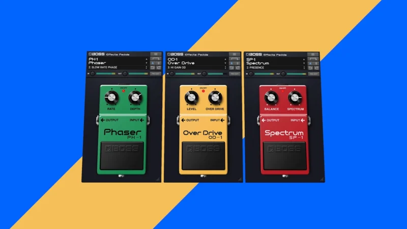 BOSS Effects Pedals